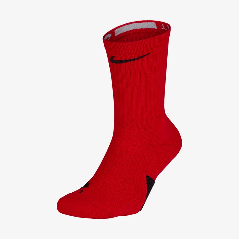 Nike Red Elite Crew Basketball Socks  | Best Price UAE